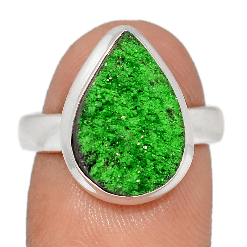 Uvarovite Green Garnet Ring - UGGR285