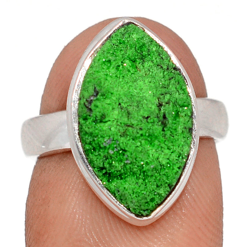 Uvarovite Green Garnet Ring - UGGR287