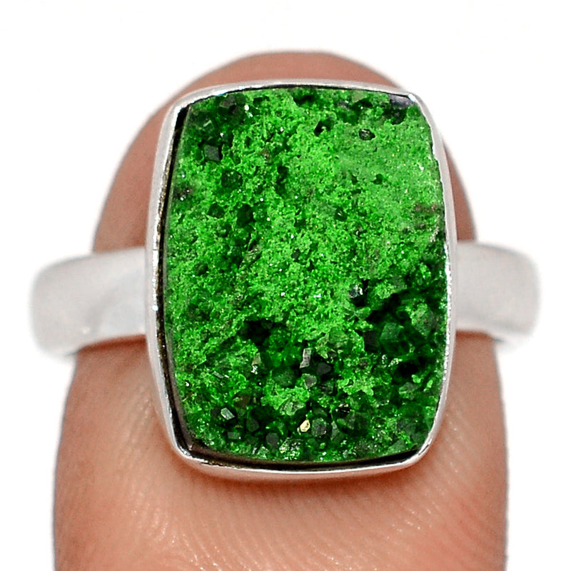 Uvarovite Green Garnet Ring - UGGR288