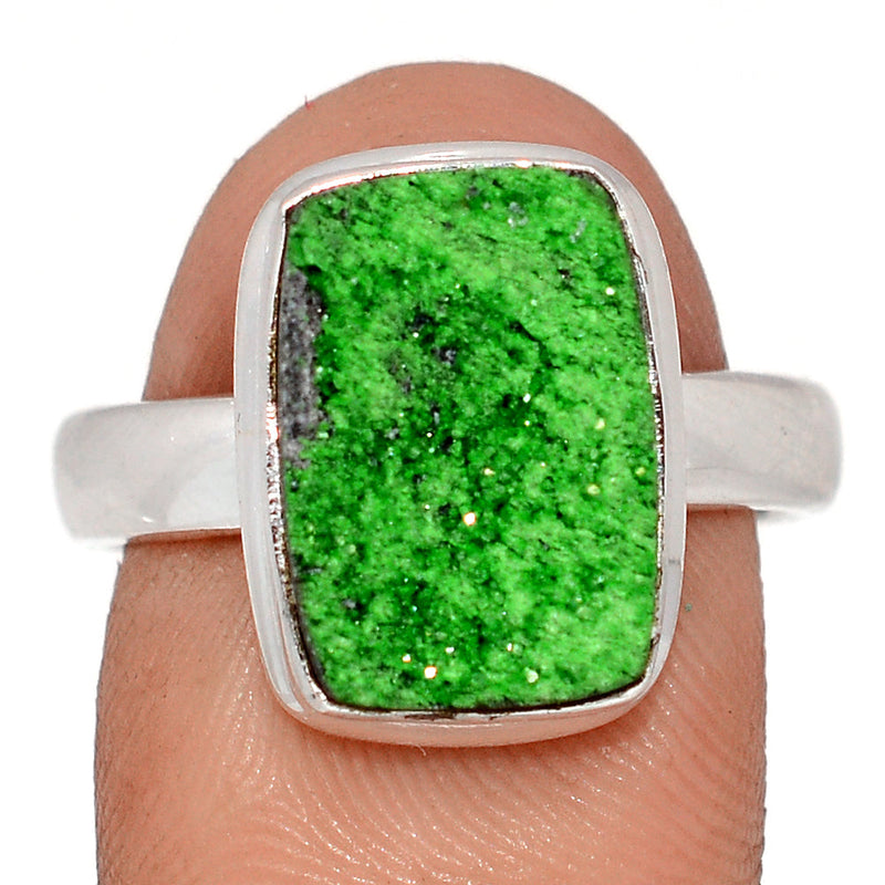 Uvarovite Green Garnet Ring - UGGR290