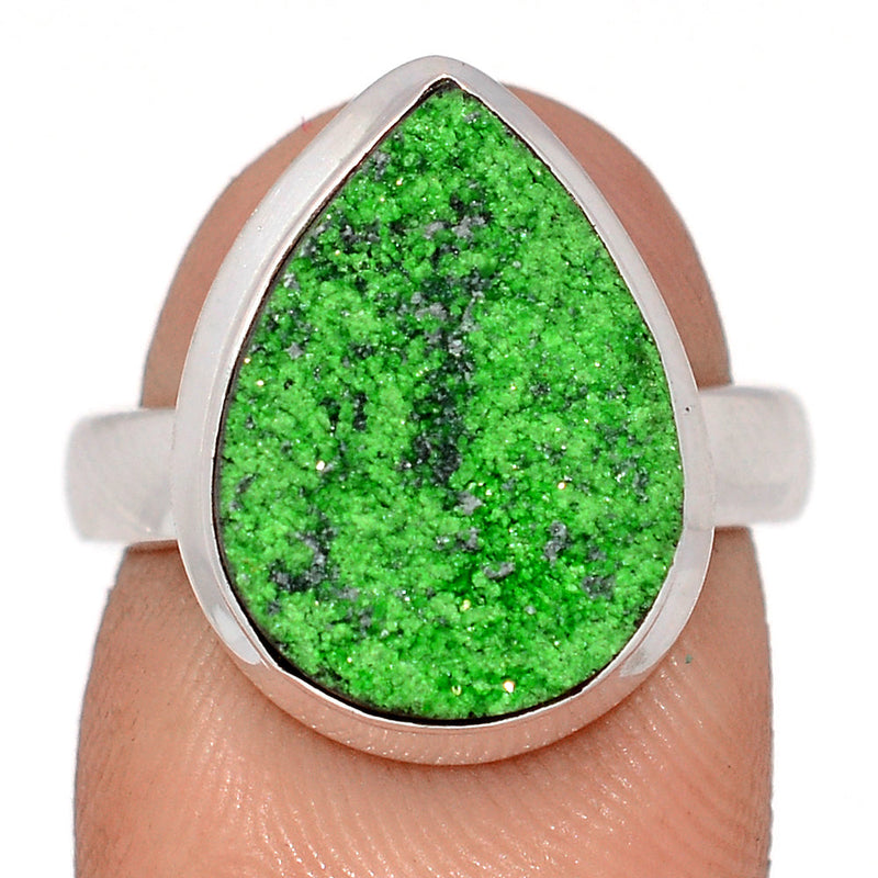 Uvarovite Green Garnet Ring - UGGR291