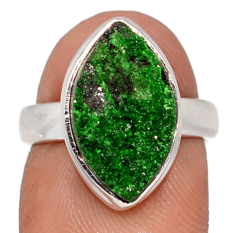 Uvarovite Green Garnet Ring - UGGR293