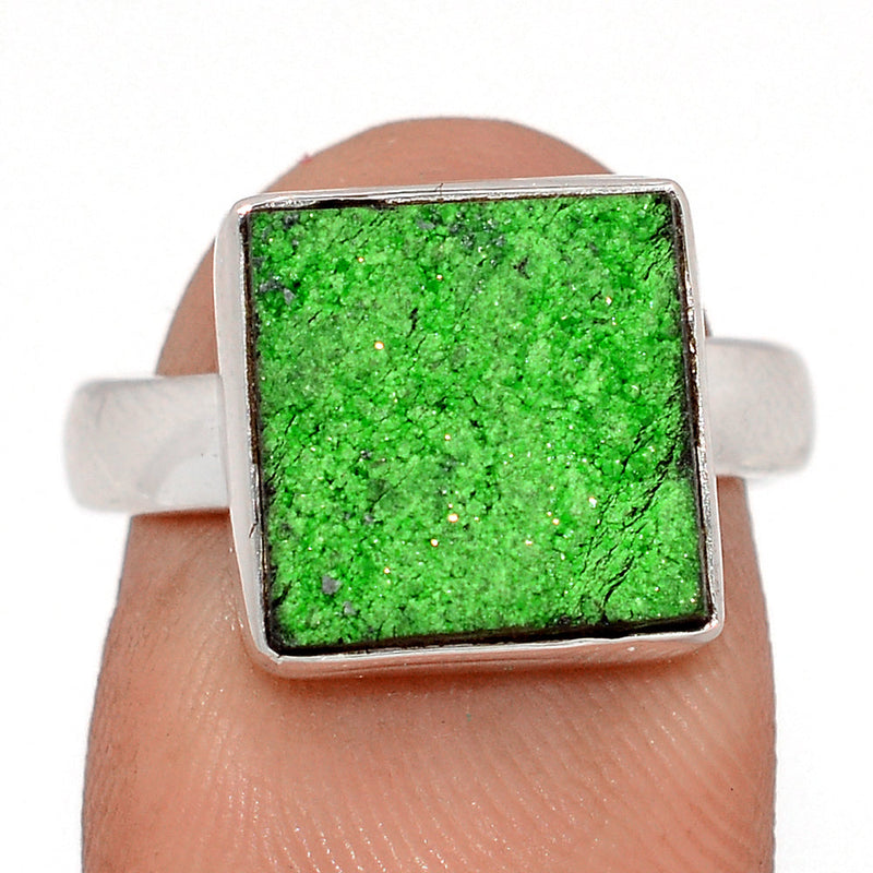 Uvarovite Green Garnet Ring - UGGR295