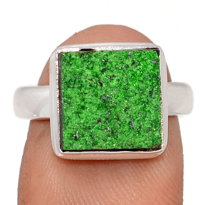 Uvarovite Green Garnet Ring - UGGR296