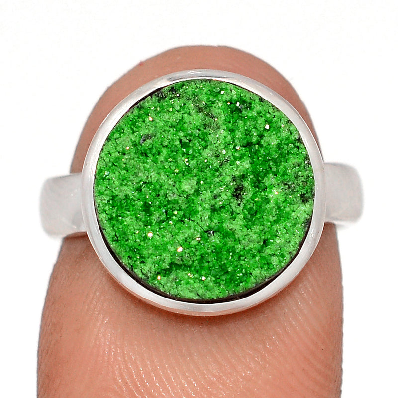 Uvarovite Green Garnet Ring - UGGR298