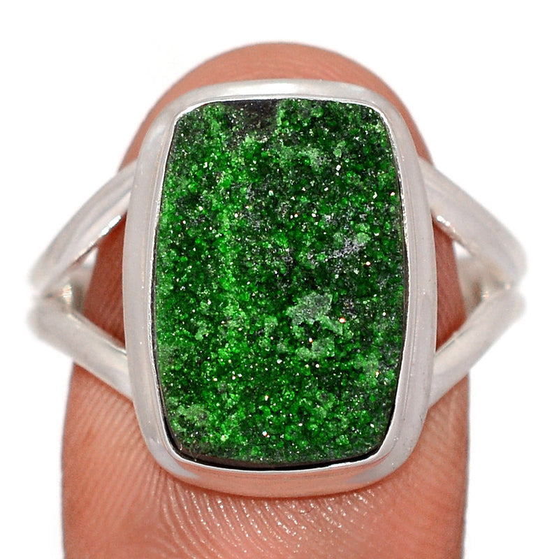 Uvarovite Green Garnet Ring - UGGR311