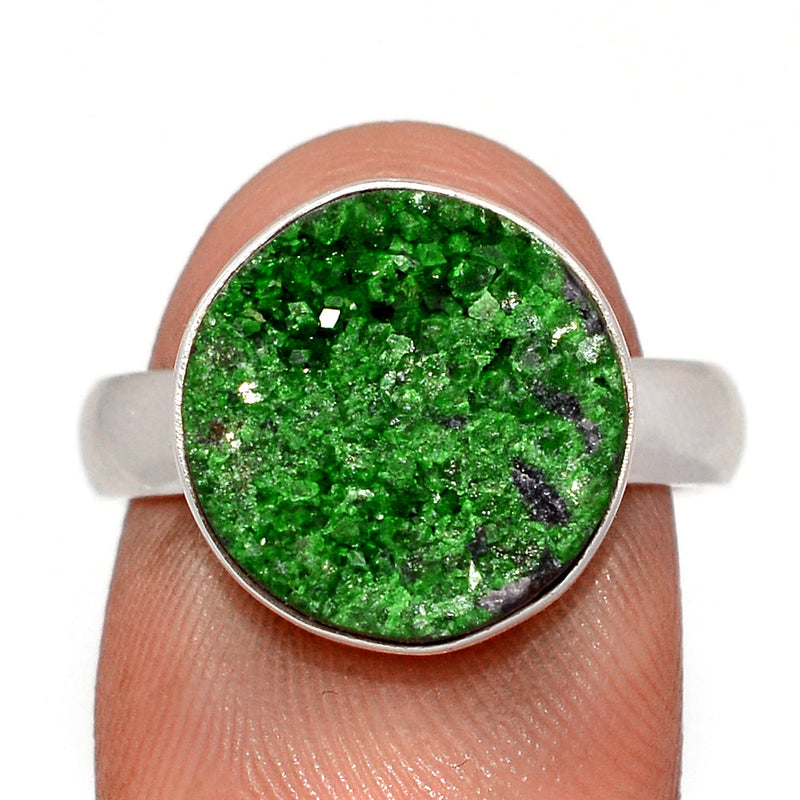 Uvarovite Green Garnet Ring - UGGR313