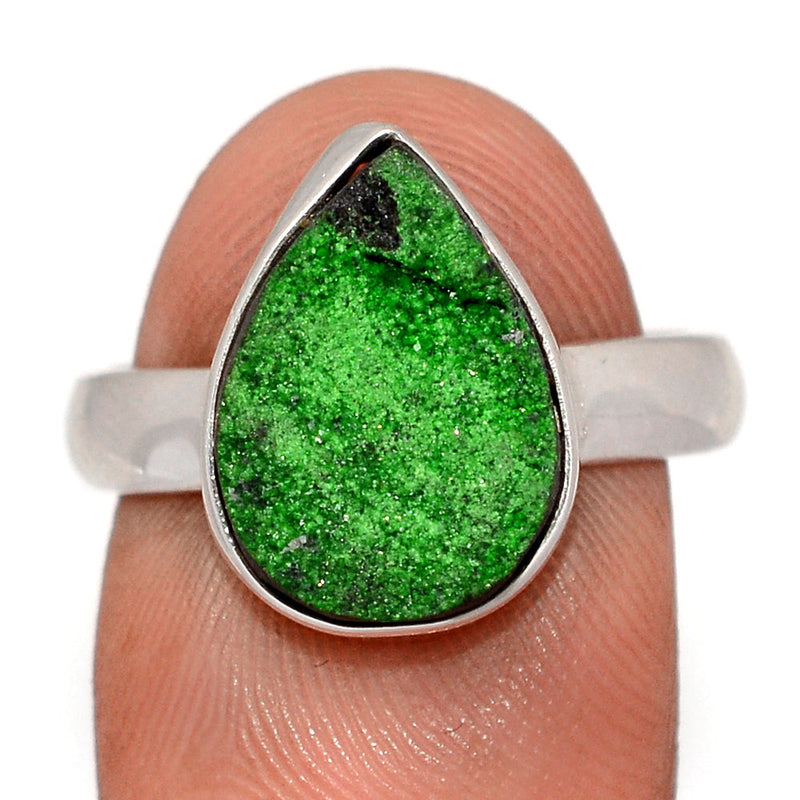 Uvarovite Green Garnet Ring - UGGR316