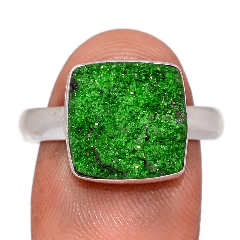 Uvarovite Green Garnet Ring - UGGR319