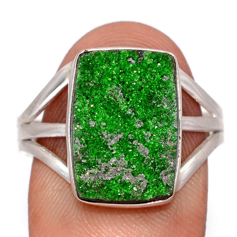 Uvarovite Green Garnet Ring - UGGR320