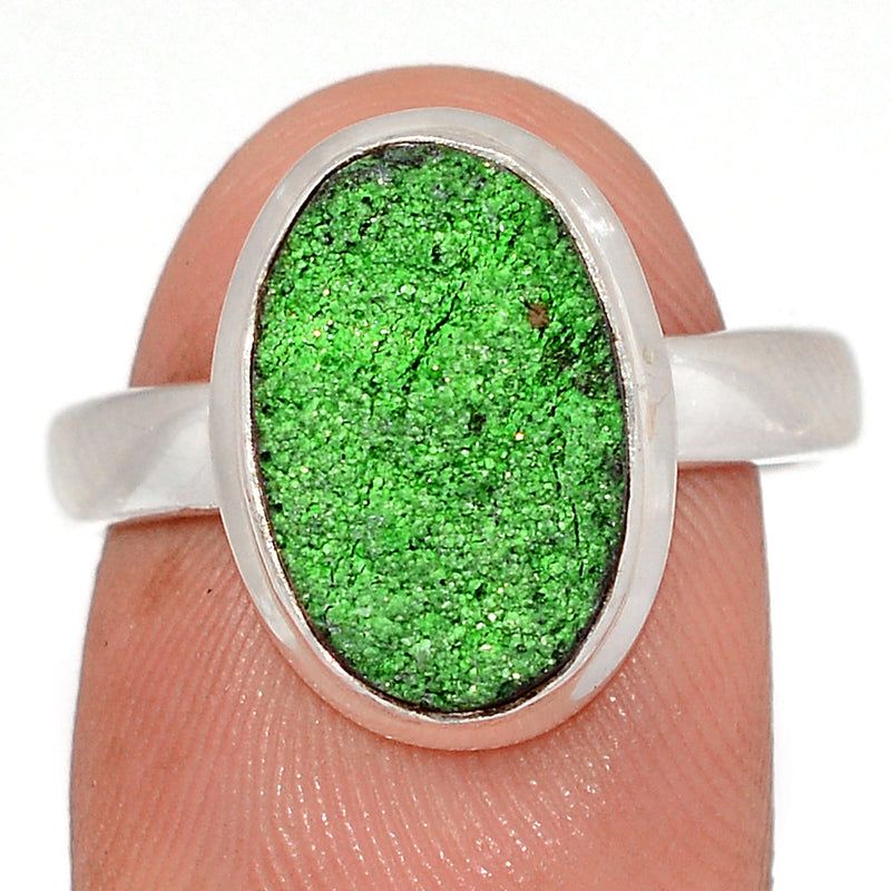 Uvarovite Green Garnet Ring - UGGR323
