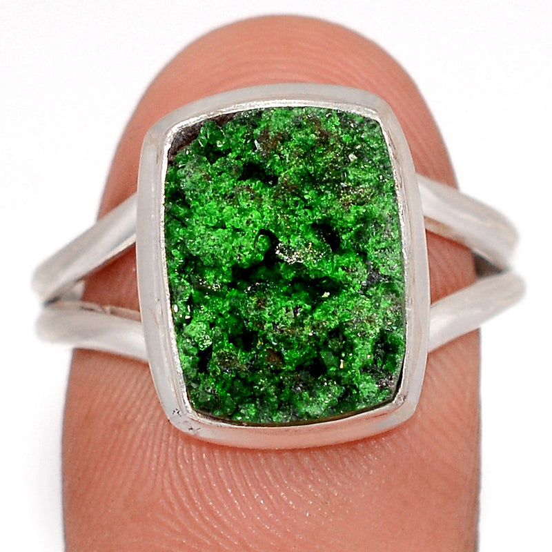 Uvarovite Green Garnet Ring - UGGR326