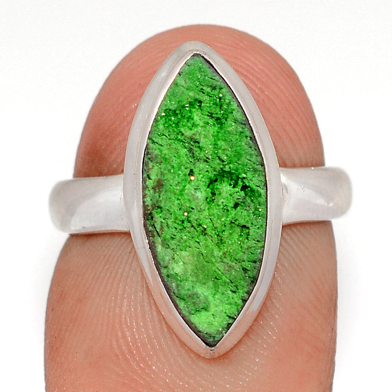 Uvarovite Green Garnet Ring - UGGR332