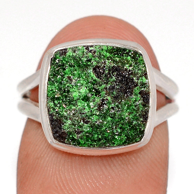 Uvarovite Green Garnet Ring - UGGR334