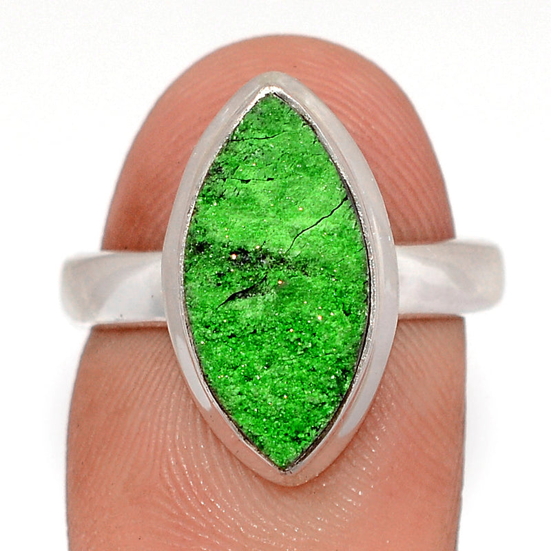 Uvarovite Green Garnet Ring - UGGR335