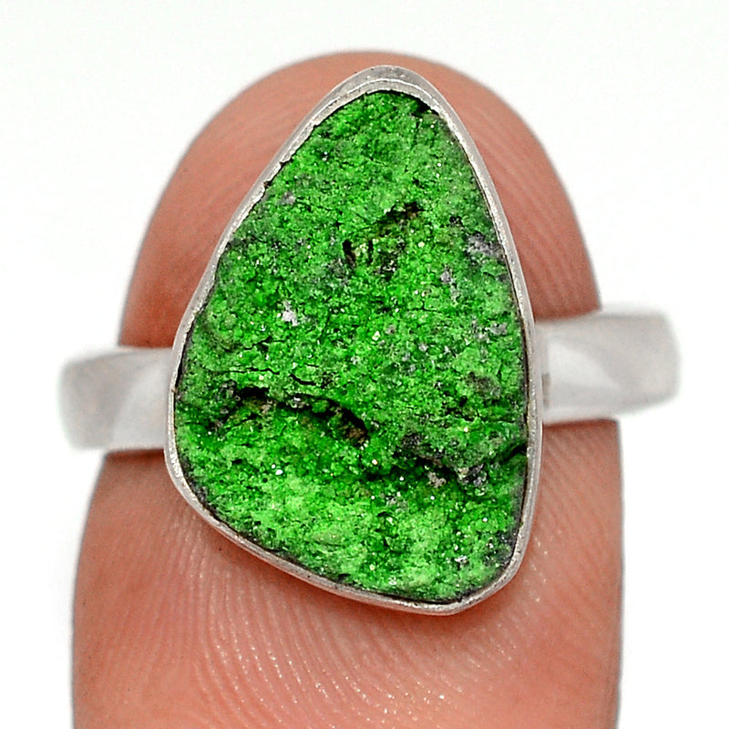 Uvarovite Green Garnet Ring - UGGR337