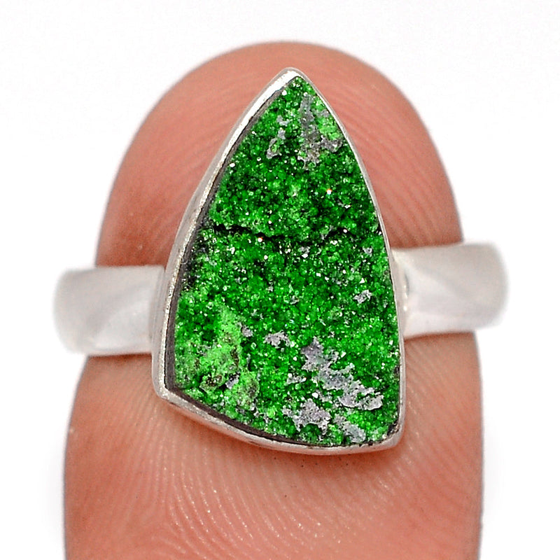 Uvarovite Green Garnet Ring - UGGR338