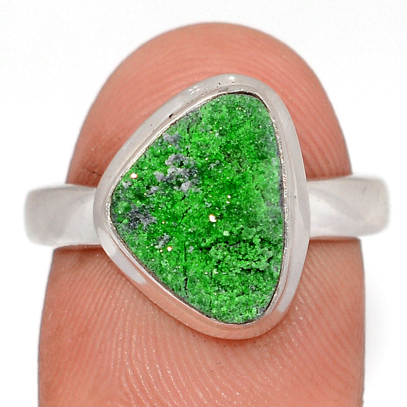 Uvarovite Green Garnet Ring - UGGR339