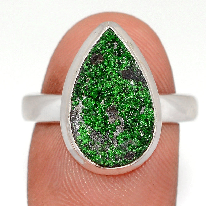 Uvarovite Green Garnet Ring - UGGR341
