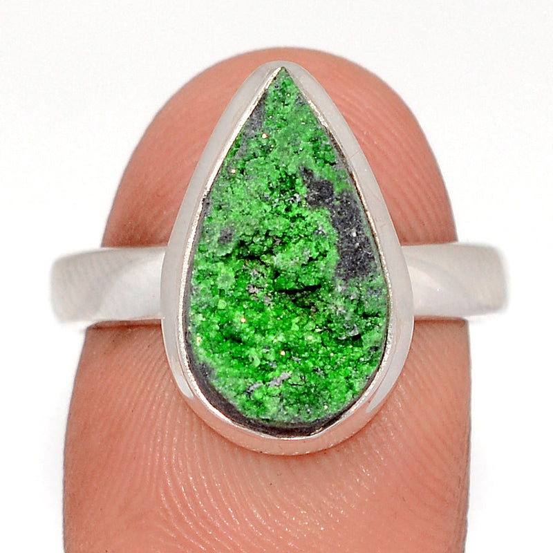 Uvarovite Green Garnet Ring - UGGR343