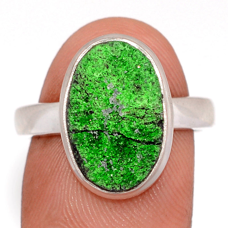 Uvarovite Green Garnet Ring - UGGR344