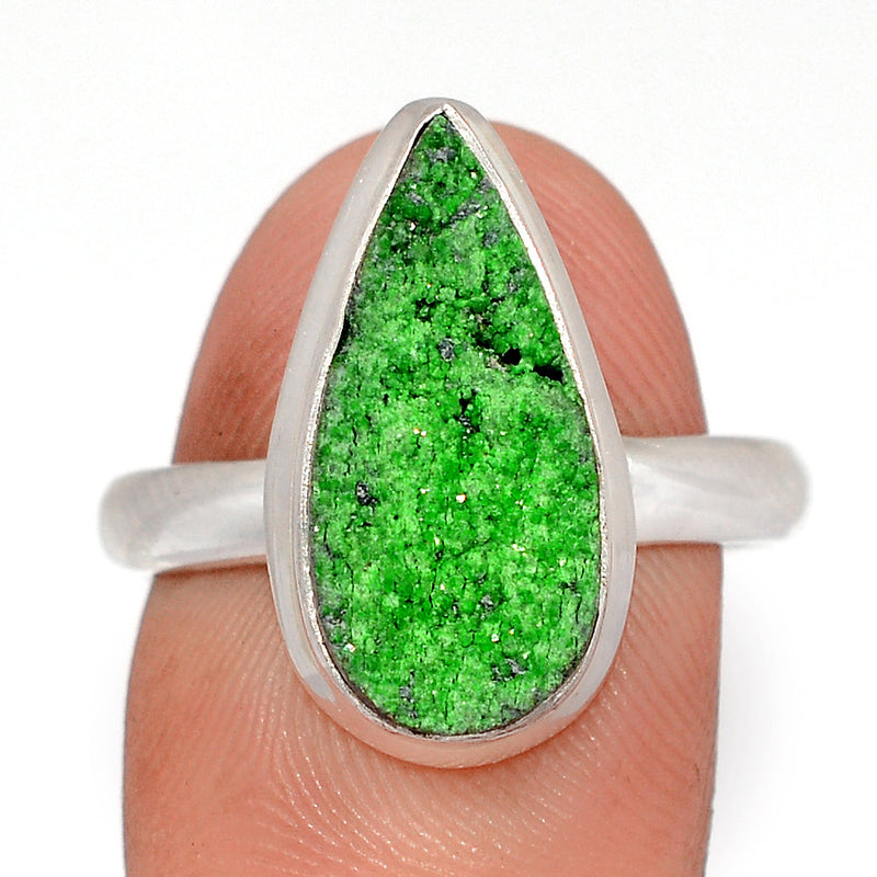 Uvarovite Green Garnet Ring - UGGR345