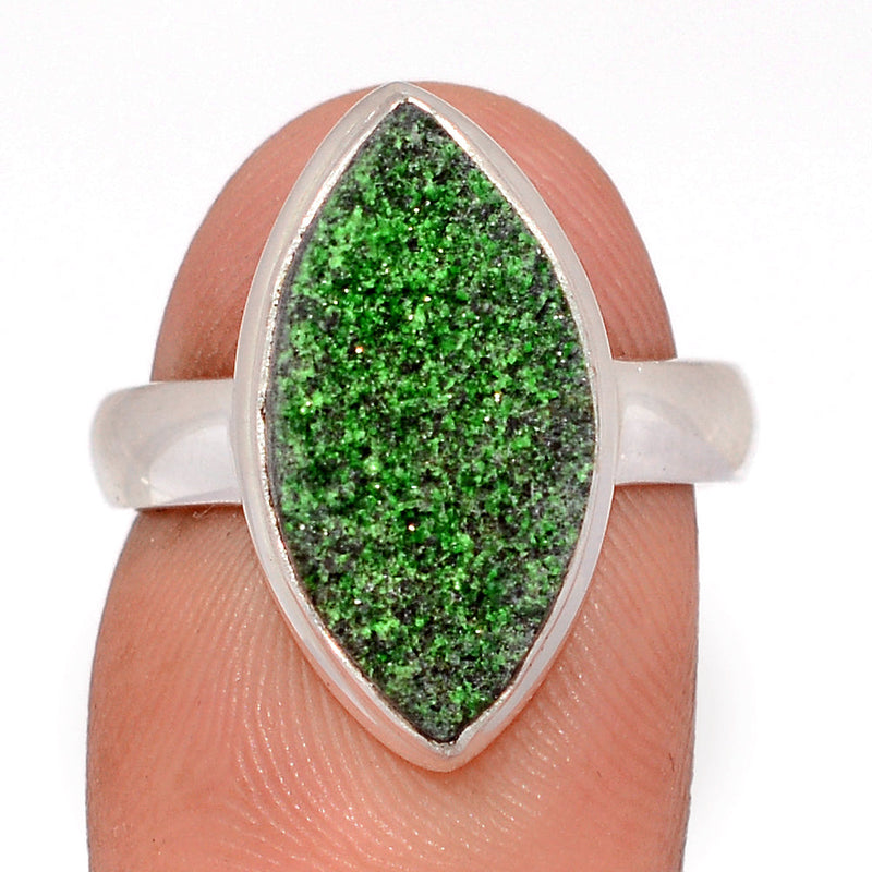 Uvarovite Green Garnet Ring - UGGR346
