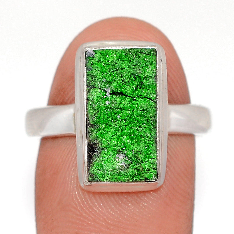 Uvarovite Green Garnet Ring - UGGR347