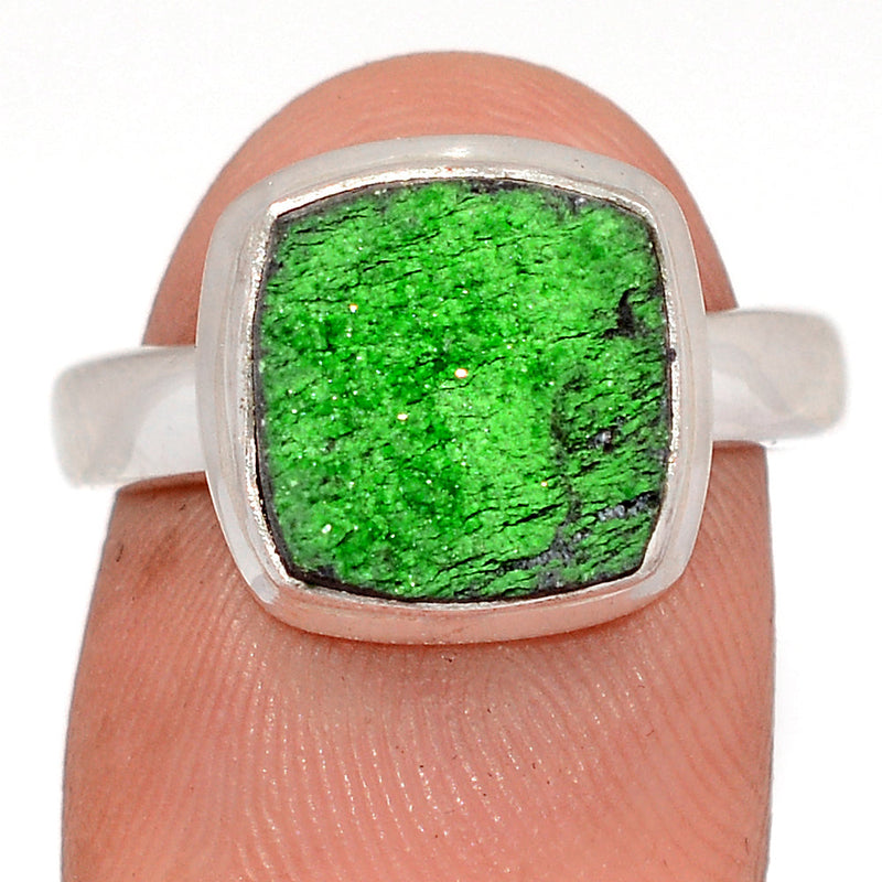 Uvarovite Green Garnet Ring - UGGR348