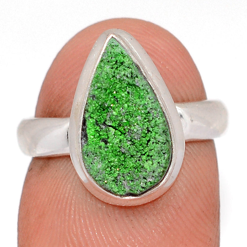 Uvarovite Green Garnet Ring - UGGR351