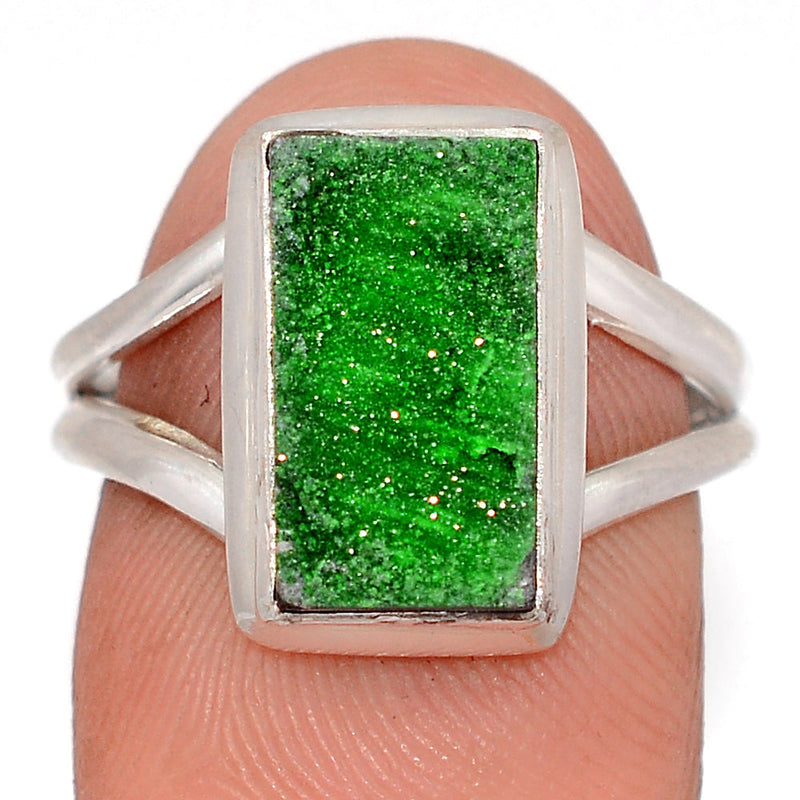 Uvarovite Green Garnet Ring - UGGR353