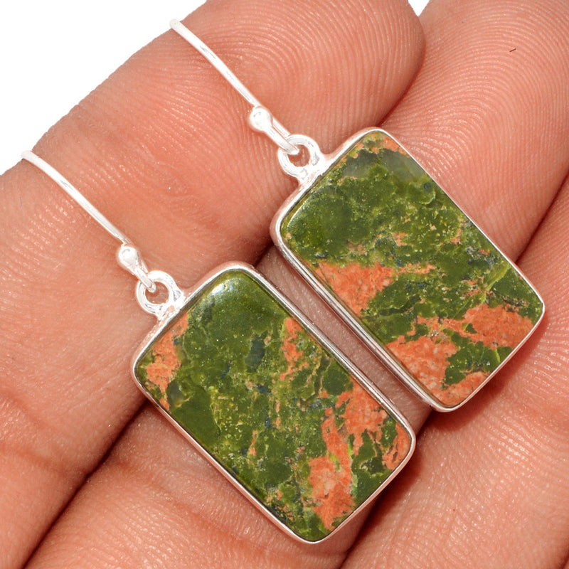 1.5" Unakite Earrings - UNKE575