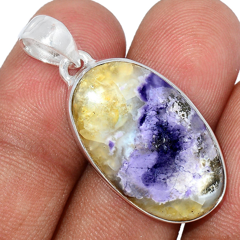 1.3" Violet Flame Opal Pendants - VFOP204