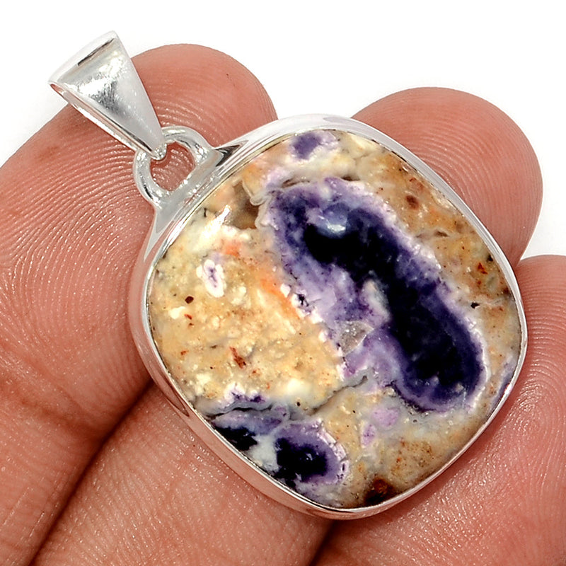 1.5" Violet Flame Opal Pendants - VFOP560