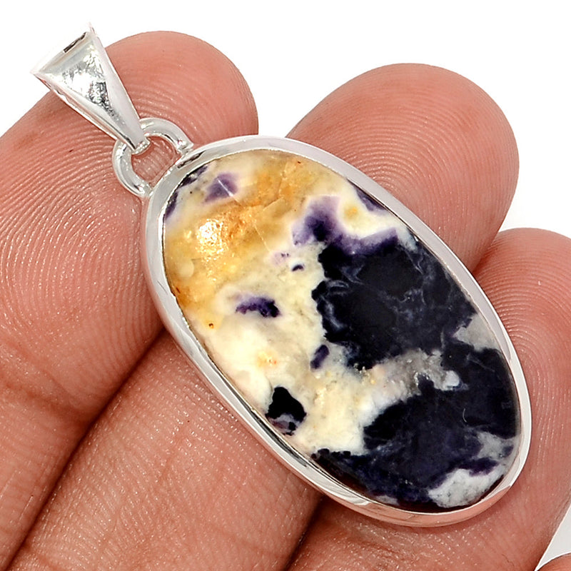 1.7" Violet Flame Opal Pendants - VFOP570