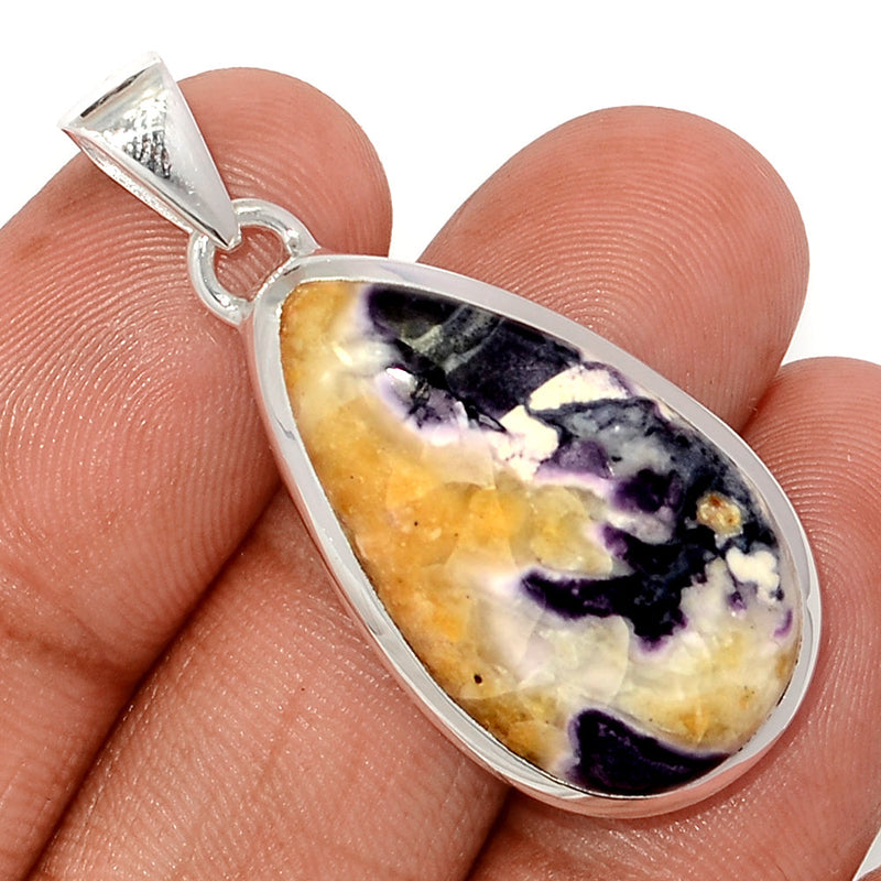 1.6" Violet Flame Opal Pendants - VFOP572