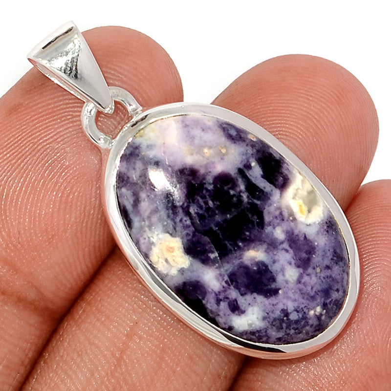 1.5" Violet Flame Opal Pendants - VFOP573
