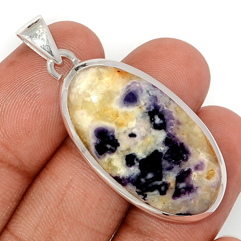 1.7" Violet Flame Opal Pendants - VFOP579