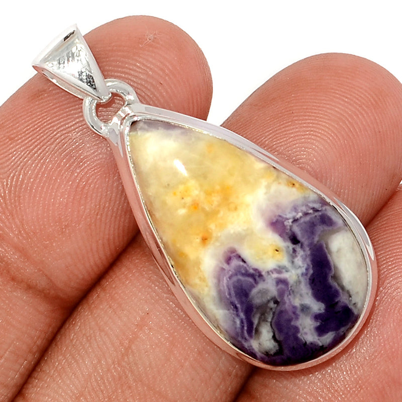 1.5" Violet Flame Opal Pendants - VFOP580