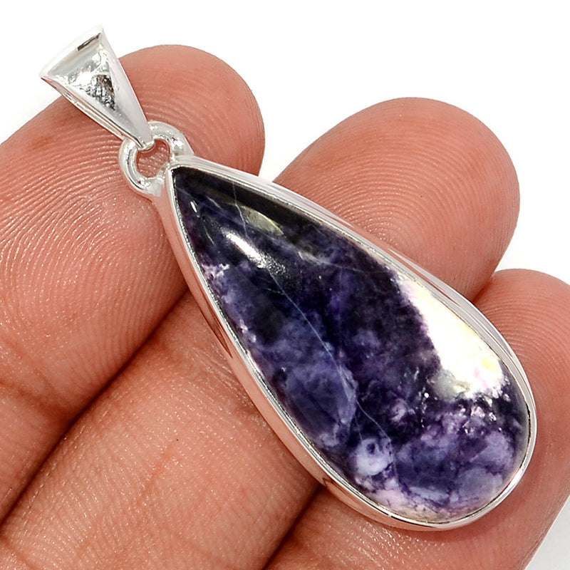 1.7" Violet Flame Opal Pendants - VFOP582