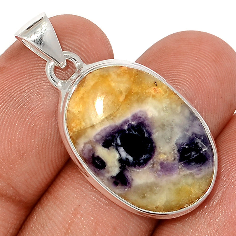 1.3" Violet Flame Opal Pendants - VFOP588