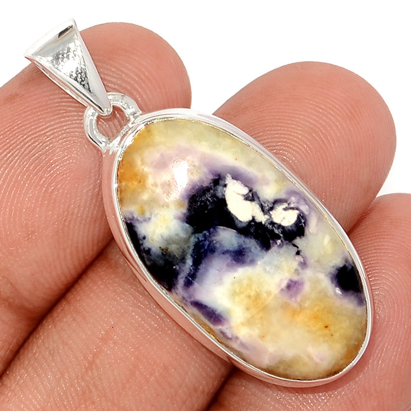 1.6" Violet Flame Opal Pendants - VFOP591