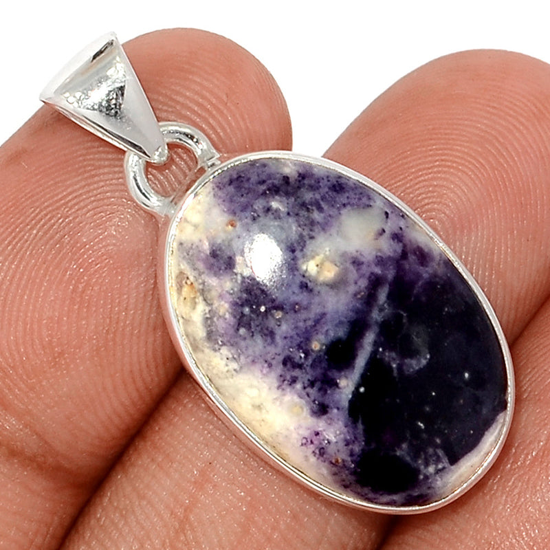 1.3" Violet Flame Opal Pendants - VFOP593