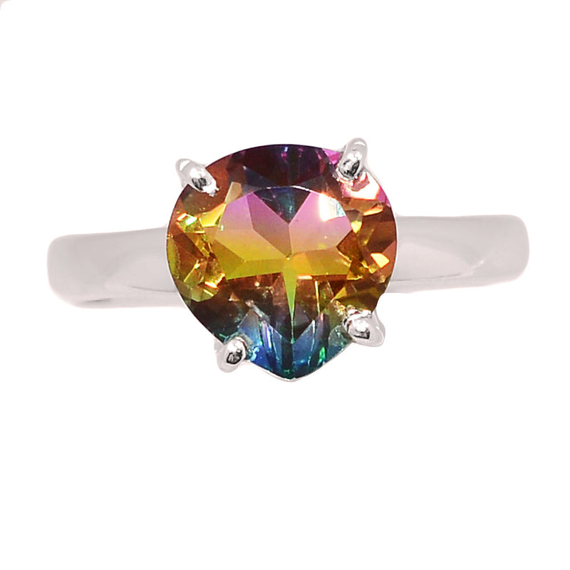 Claw - Treated Watermelon Tourmaline Quartz Ring - WTQR1