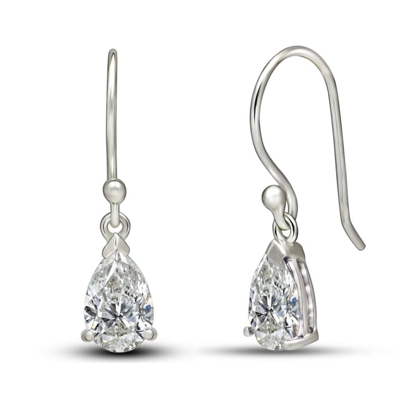 7*5 MM Trillion - Petalite Faceted Silver Earrings - ESBC411-PTF Catalogue