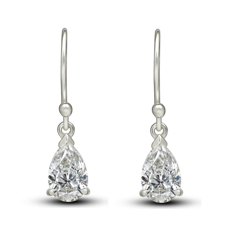 7*5 MM Trillion - Petalite Faceted Silver Earrings - ESBC411-PTF Catalogue