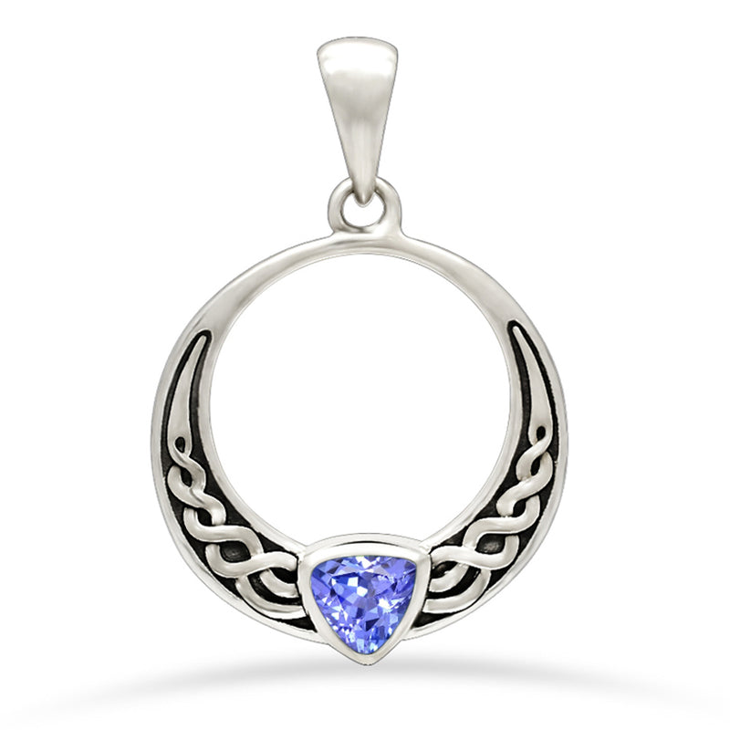 Celtic Design - Tanzanite Faceted Pendants - CCP504-TZF Catalogue