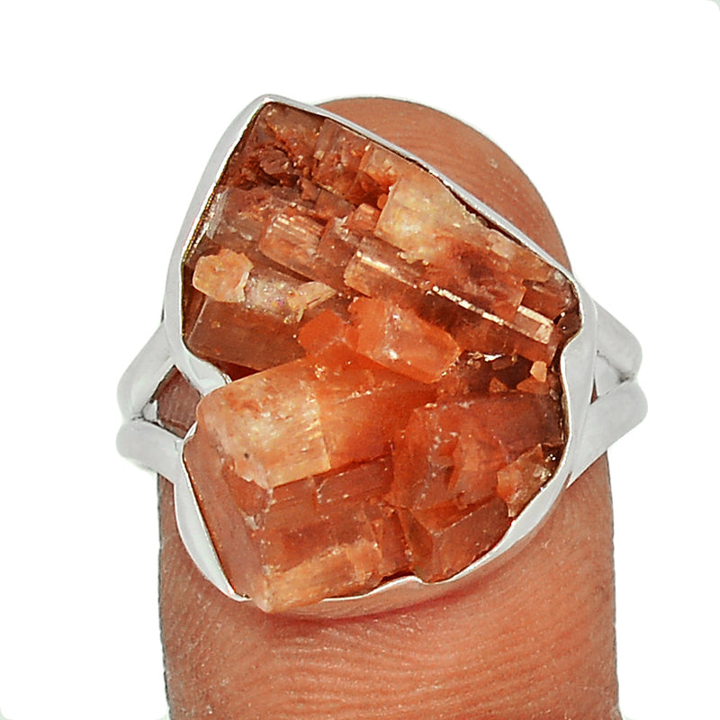 Aragonite Crystal Star Ring - ACSR110