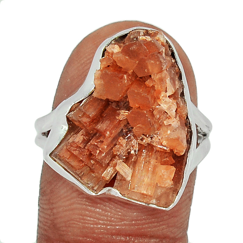 Aragonite Crystal Star Ring - ACSR120