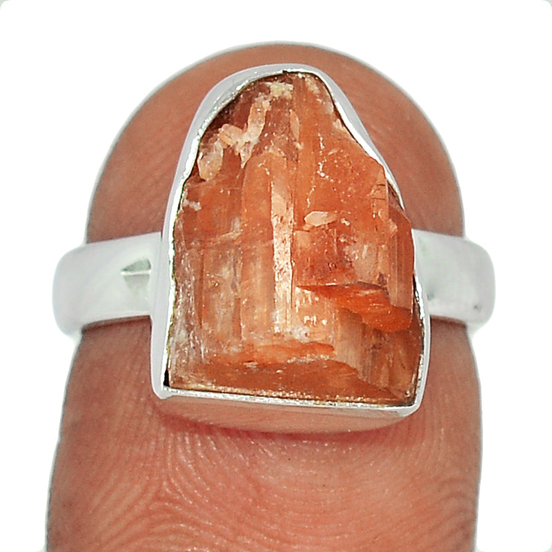 Aragonite Crystal Star Ring - ACSR121